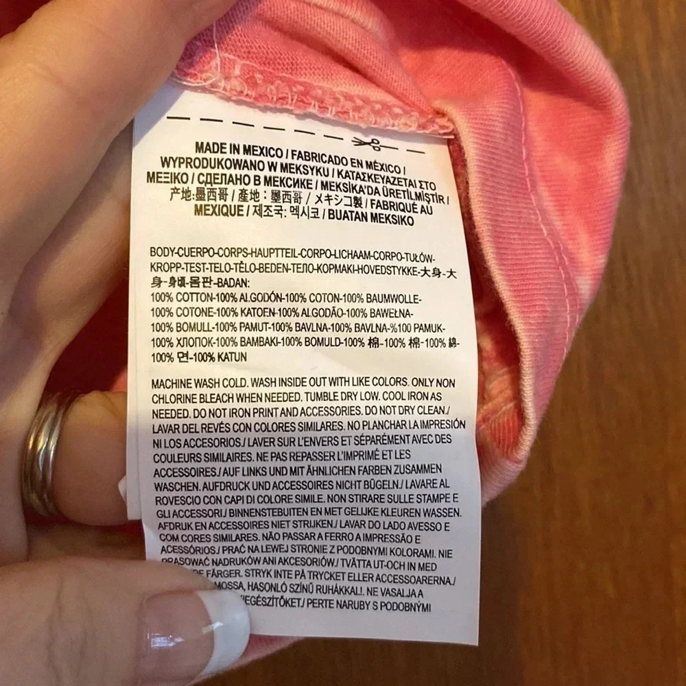 VANS OFF THE WALL TIE DYE KNOTTED FRONT S NWT - Picture 5 of 7